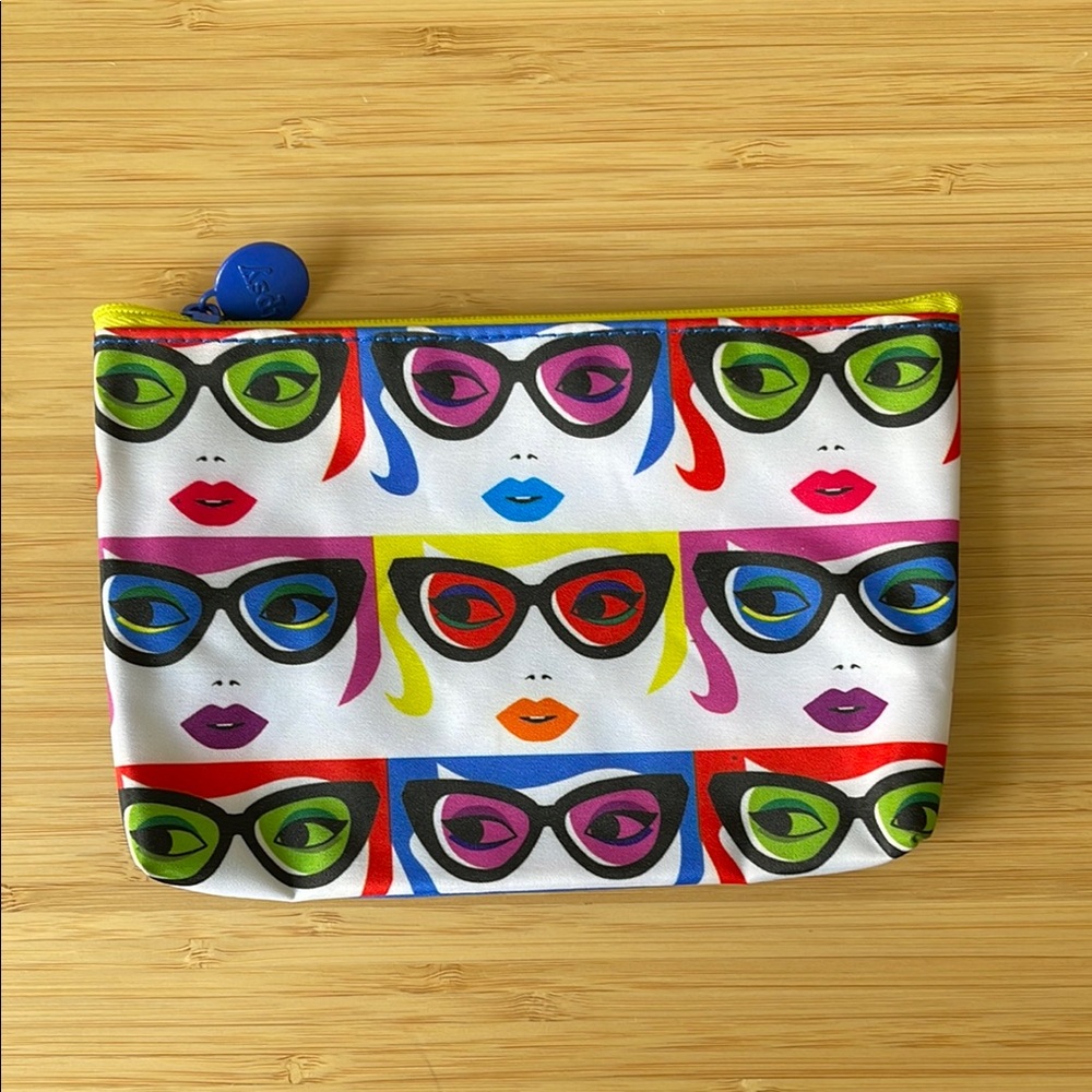 Ipsy Bag - Colorful Pop Art Zipper Pouch